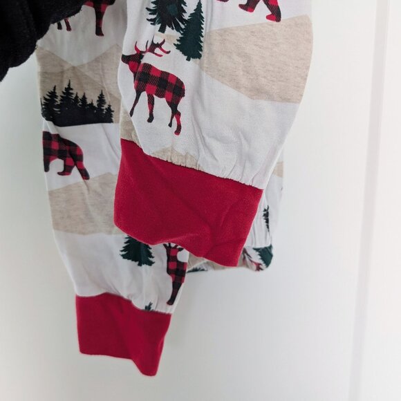 The Children’s Place - Adult Matching Family Mountain Cotton Pajamas - White - Picture 7 of 9